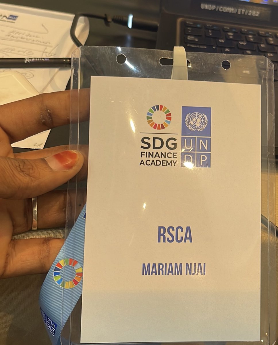 MyzzGambia's tweet photo. Team #Gambia 🇬🇲 at the @UNDP_SDGFinance Academy in Addis 🇪🇹.  3️⃣0️⃣+ country offices &amp; 90 @UNDP colleagues accelerating the achievement of the #SDGs thru sustainable financing.

So grateful to be here at this time supporting @UNDP RSCA comms. Enriching experience so far. https://t.co/UKV4Qnw2cZ