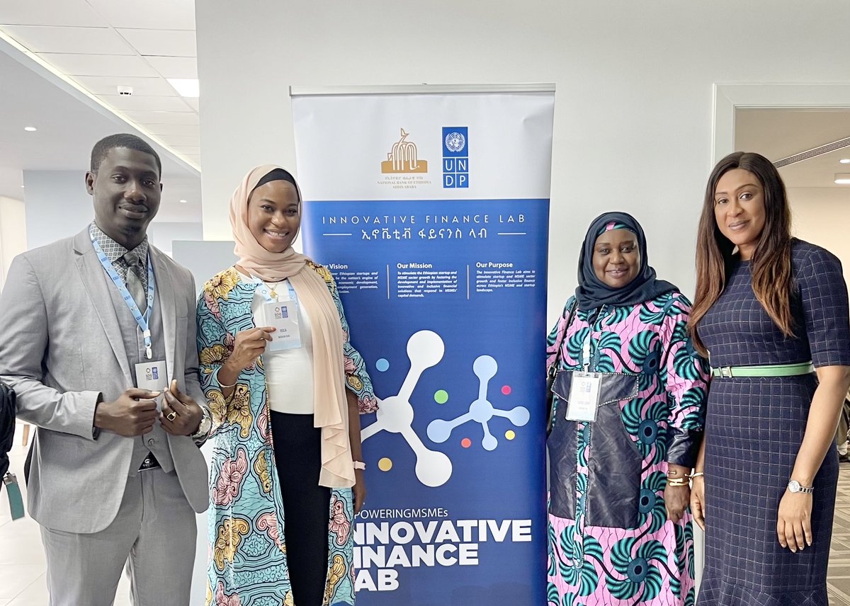 MyzzGambia's tweet photo. Team #Gambia 🇬🇲 at the @UNDP_SDGFinance Academy in Addis 🇪🇹.  3️⃣0️⃣+ country offices &amp; 90 @UNDP colleagues accelerating the achievement of the #SDGs thru sustainable financing.

So grateful to be here at this time supporting @UNDP RSCA comms. Enriching experience so far. https://t.co/UKV4Qnw2cZ