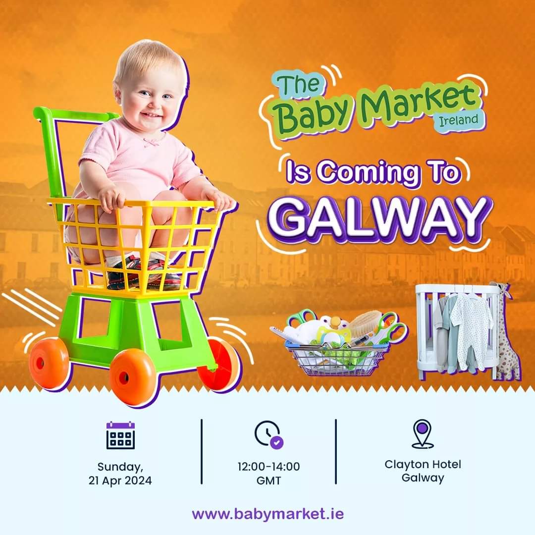 This weekend Baby Market Ireland is returning to Galway🥰 🎟eventbrite.ie/e/baby-market-… 📍Clayton Hotel Galway 🗓 21st April 2024 🕛12pm ~ 2pm #babymarket #babyitems #toddler #babyshopping #babyshop #babymarketgalway #infant #mammy #toddlerlife #bargainhunter #circulareconomy