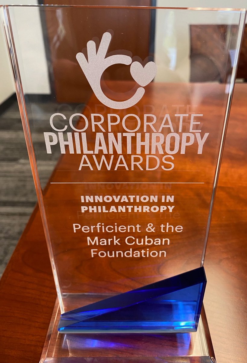 We are so excited and honored to announce that our partnership with Perficient in the Mark Cuban Foundation AI Bootcamps has won an Innovation in Philanthropy Award from the St. Louis Business Journal! businesswire.com/news/home/2024…
