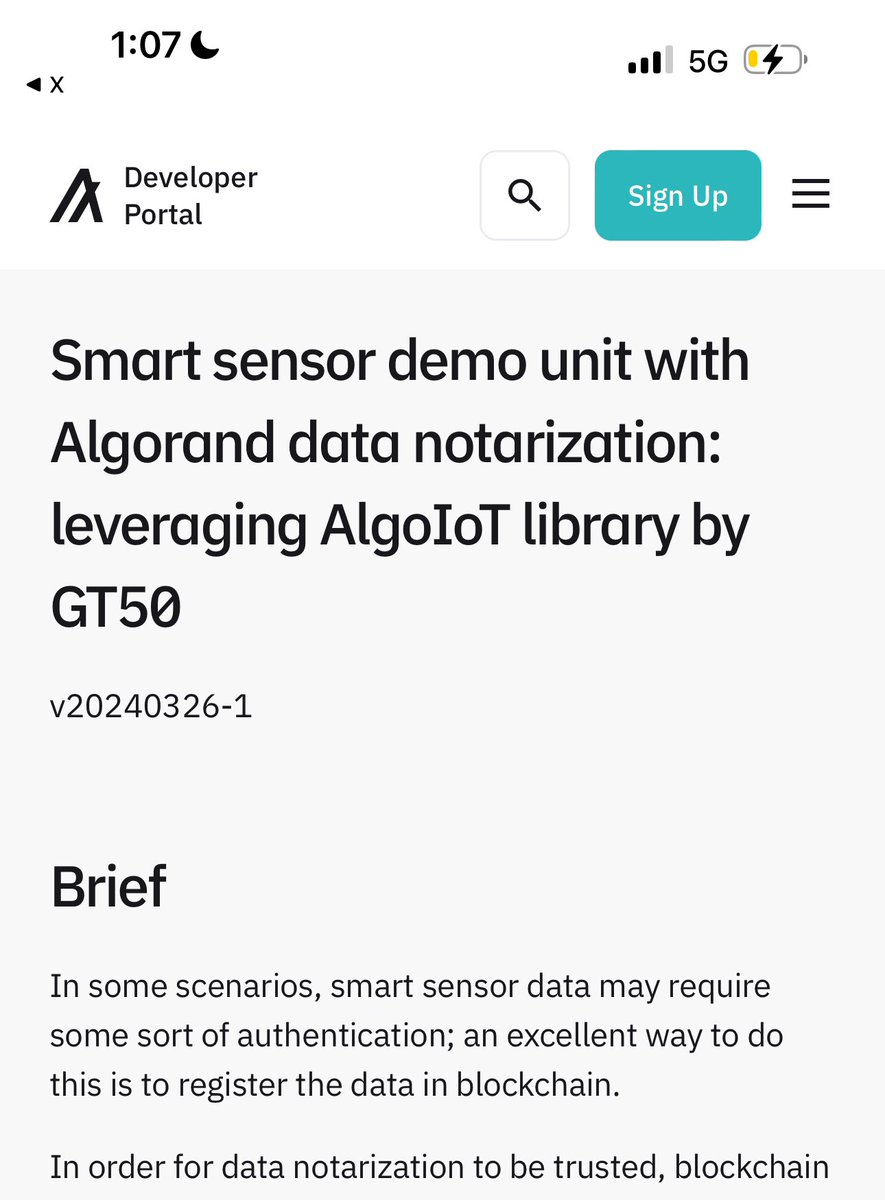 Internet Of Things run on @Algorand. #IoT #Algorand #internetofthings #arduino #raspberrypi $algo

developer.algorand.org/solutions/algo…