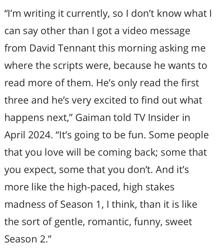 Some details about Season 3.

🔗: tvinsider.com/1131852/good-o…
#GoodOmens #GoodOmens3