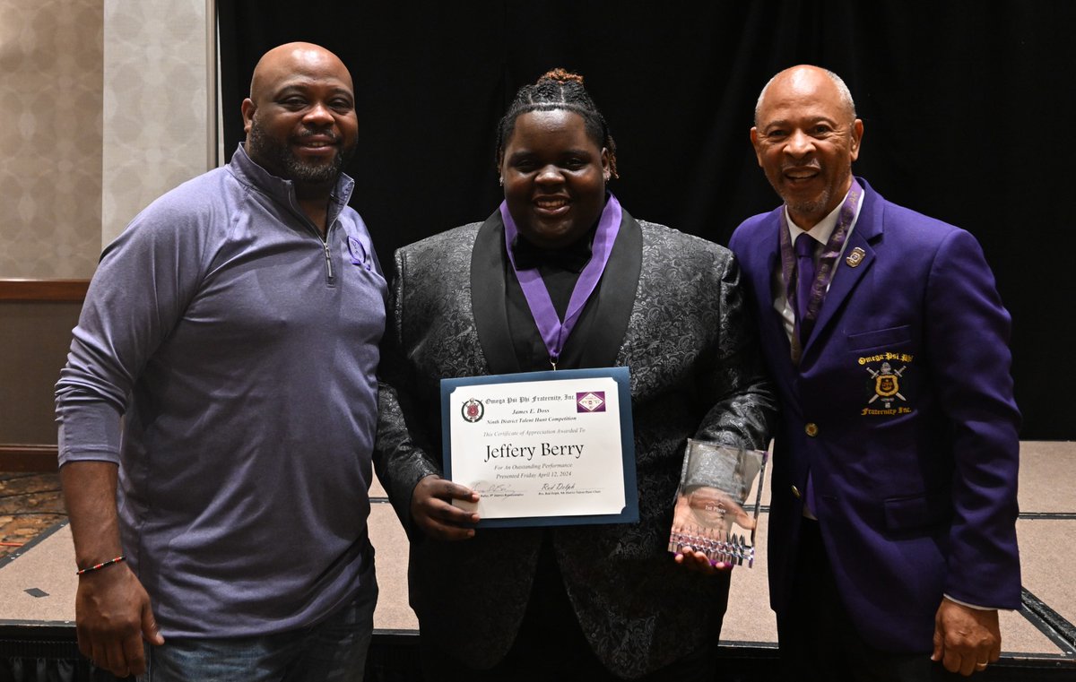 👏TBAAL STUDENTS STILL EXCELLING! JEFFERY BERRY has been coming to #TBAAL since he was a little kid. Jeffrey recently competed in the Omega Psi Phi talent hunt program. He won 1st place in their local, regional, and state (Texas) wide events! Kudos to Jeffery!