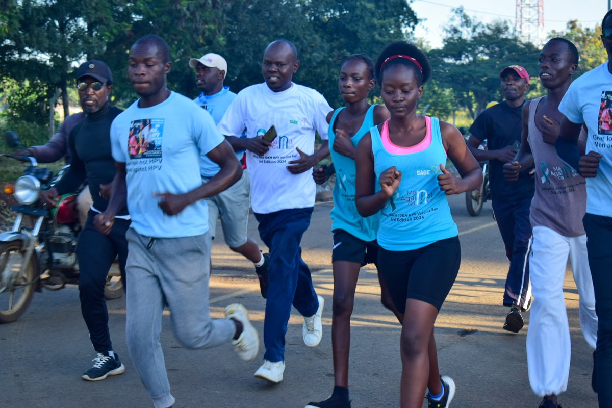 StecyBlessings's tweet photo. flagging of my HPV Vaccine 10km run https://t.co/jyLTJyaonx