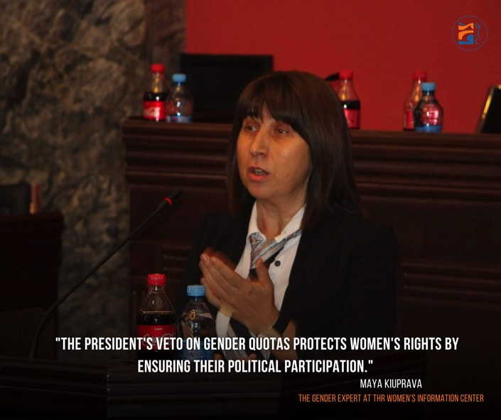 WicWomen's tweet photo. The chair of the Women's Information Center and a gender expert from the same institution responded to the President's veto of the gender quota bill. 📷 https://t.co/sqIgyP5SAE https://t.co/E8FpnynG3z