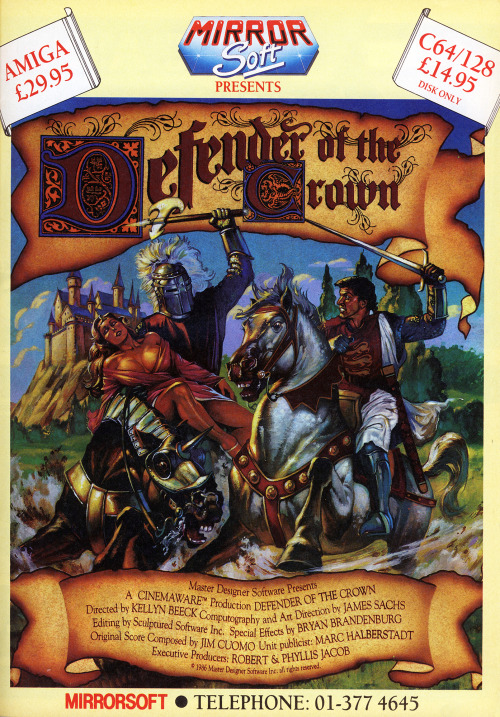 VingTroiSeize's tweet photo. [1987] Defender of the Crown

#DefenderOfTheCrown #MirrorSoft #Cinemaware #commodore #CBM #AMIGA #C64 #8bit #retrocomputer #retrogaming #videogames #80s #90s #Geek https://t.co/pZjMeLXfVC
