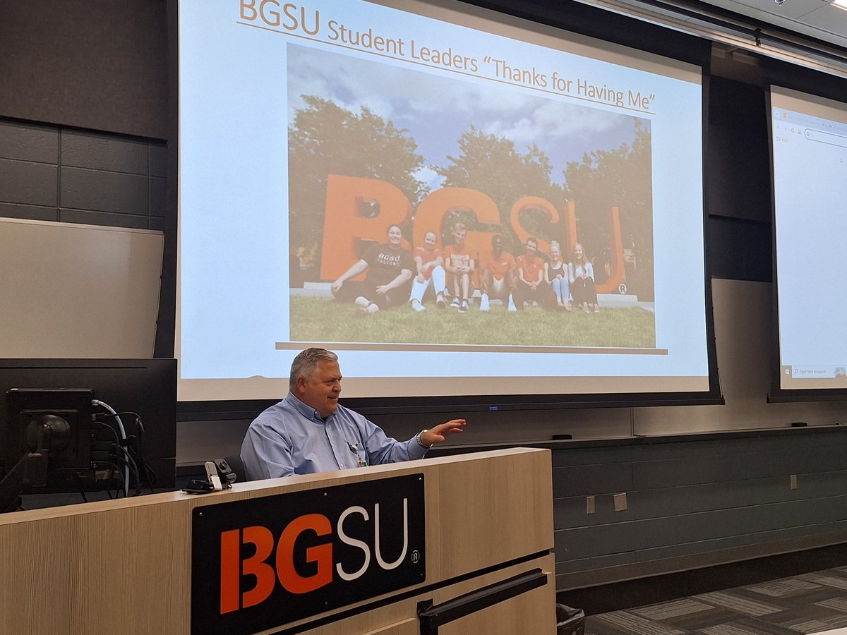 nslsbgsu's tweet photo. Our "Make It Happen" event was a HUGE Success!

A BIG thank you to Don Adamski, Sr. Human Resources Organizational Effectiveness Consultant at ProMedica of Toledo,  for coming and talking to our leaders!

Don shared insightful knowledge on what makes the most effective leaders! https://t.co/3739xnxdOp