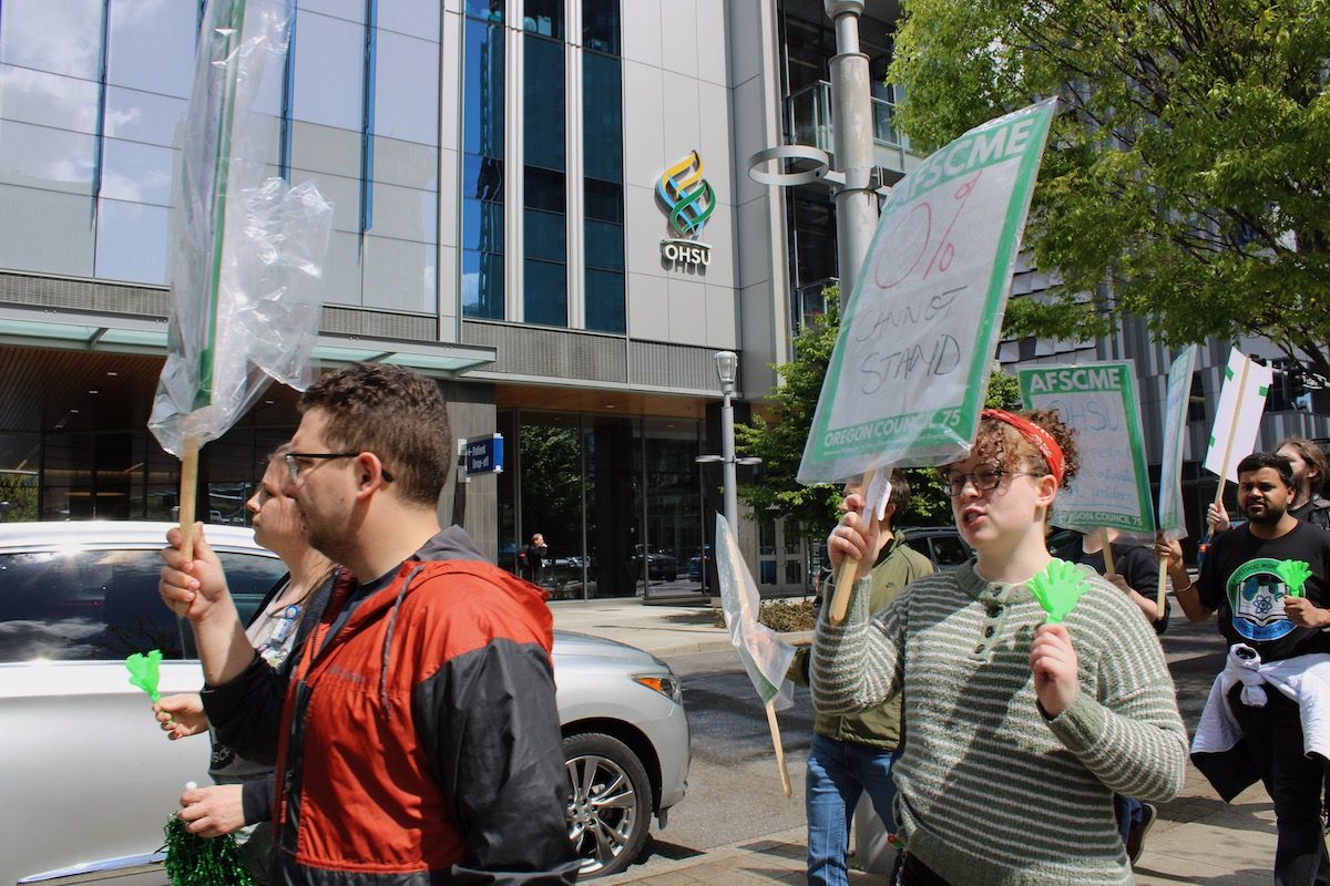 Bargaining with about 250 postdoctoral researchers, OHSU is stuck on a remarkable wage offer: raises of 0% | NW Labor Press @Oregon_AFSCME @OHSUNews buff.ly/3JqvPOy