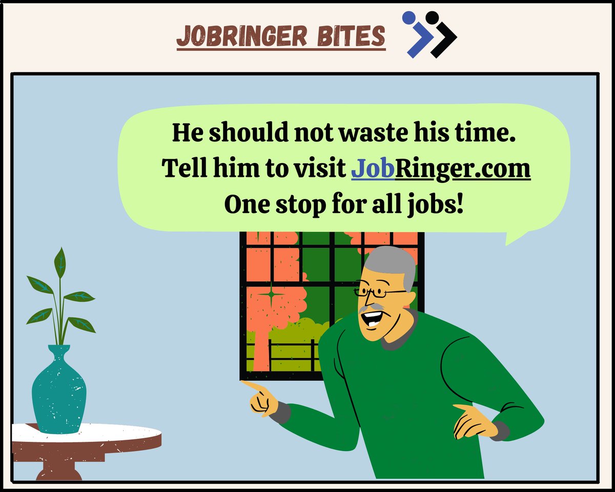 One stop for all jobs! . . . . #job #jobringer #jobseekers #jobsinindia #jobsearch #jobhiring #jobsforyou #jobsearching #jobseeker #wfhjobs #itjobs #pharmajobs #hrjobs #remotejobs #freshersjobs #salesjobs #jobringerjobs #freshershiring #freshersvacancy #wfh #wfhlife #wfo