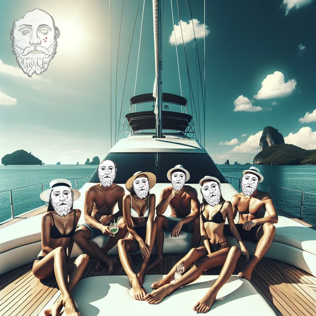 ThanosOSHI69's tweet photo. $Cult DAO Yacht Party, summer 2025 ⛵ 🍹🥂 All of #TehMany are invited. @MrOmodulus @wearecultdao @Artorias_eth https://t.co/v4MSf6d4Mf