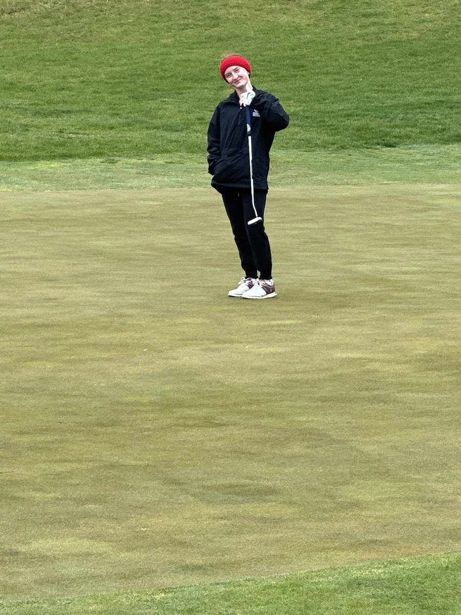 DCHSMaroonsGolf's tweet photo. Varsity is moving right along at the 12-team Ankeny Invite at Otter Creek Golf Course this afternoon! Play is halfway through the 9-hole meet.  

Best of luck to the team and may they also continue to try to stay dry! ☔️ Go Maroons! https://t.co/70L2oB5Eiy