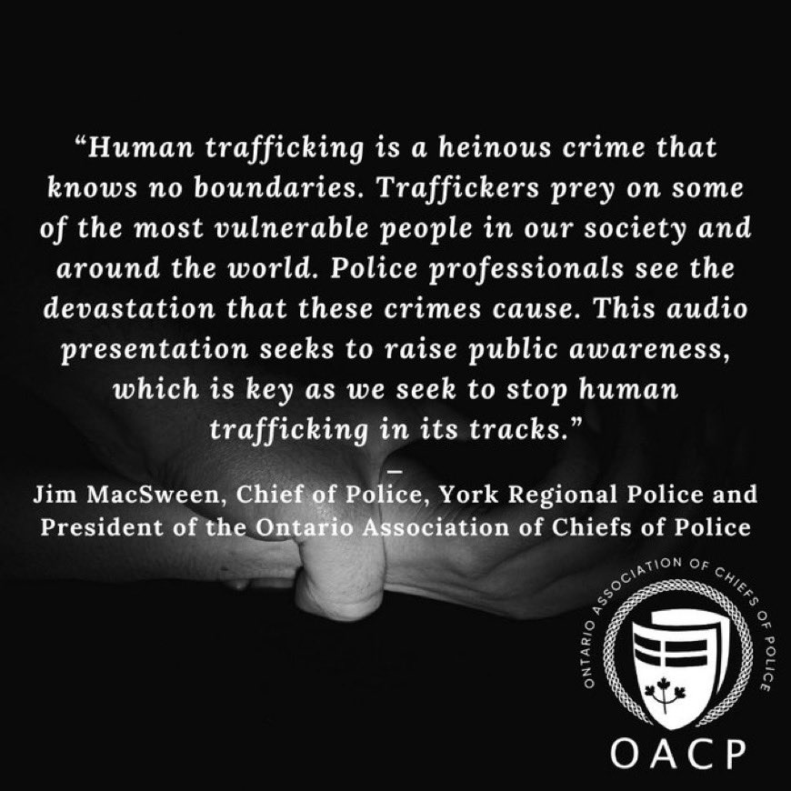 Our #police personnel are relentless when it comes to battling #HumanTrafficking. Listen to our 20-minute audio presentation & learn more about this heinous #crime. bit.ly/3SYLUPQ