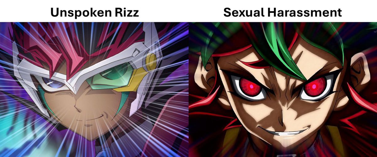 Unspoken Rizz vs Sexual Harassment #zexal #arcv