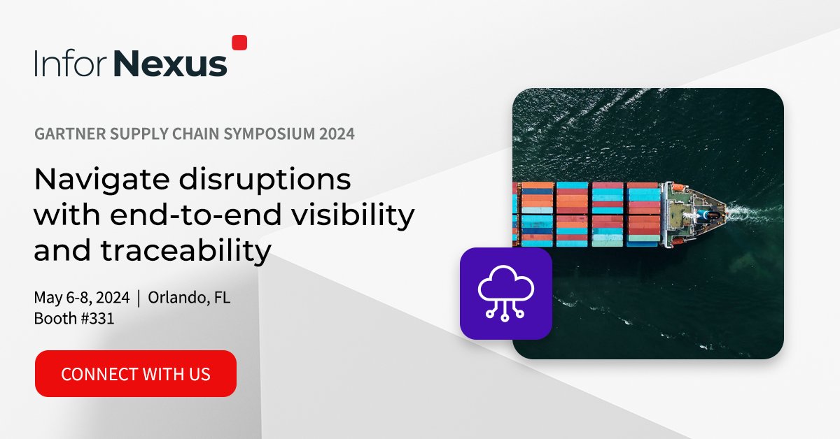 FetzFetz01's tweet photo. Looking forward to being back at Gartner Supply Chain Symposium/Xpo next month! Will you be attending? Feel free to message me to arrange a time for us to connect. https://t.co/SxaIa2cMv9 https://t.co/gcyhILk4zp