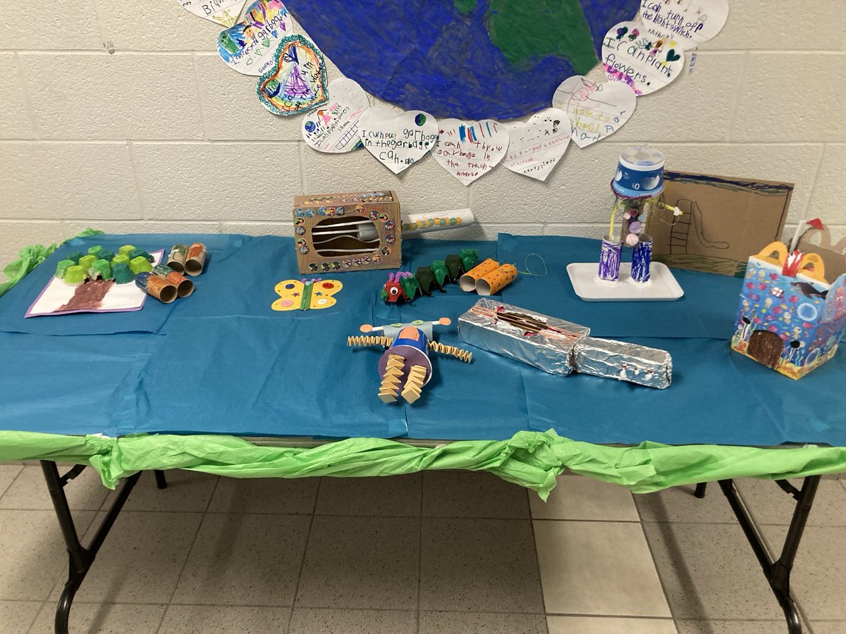 The students in Mrs. Soffiaturo’s FDK class, have started celebrating Earth Day. ⁦@YCDSB⁩