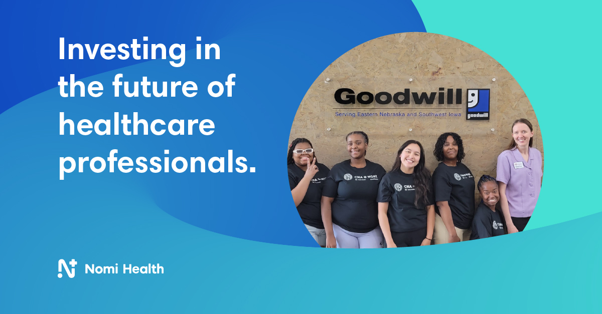 Through our Frontline Futures initiative, powered by the Nomi Health Foundation, we're investing in the next generation of CNAs with needs-based scholarships. In 2023, we proudly supported four CNA classes in Nebraska with tuition assistance and more: lnkd.in/gV9MY9z6