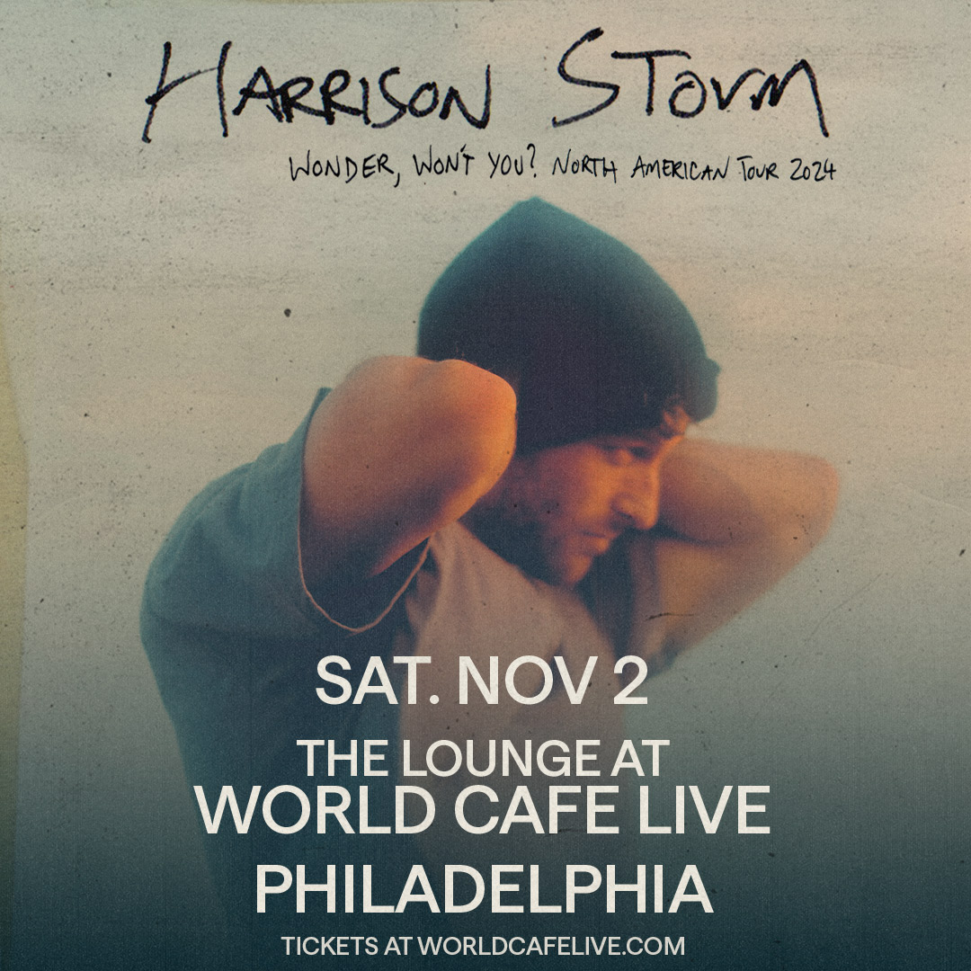 *On Sale Now* Join Australian indie-folk artist @HarrisonStorm in The Lounge on November 2 for an evening of breezy, soothing music inspired by artists like @cityandcolour, @angusstonemusic, and @JeffBuckley 🎶 Tickets: tinyurl.com/mb4azpth