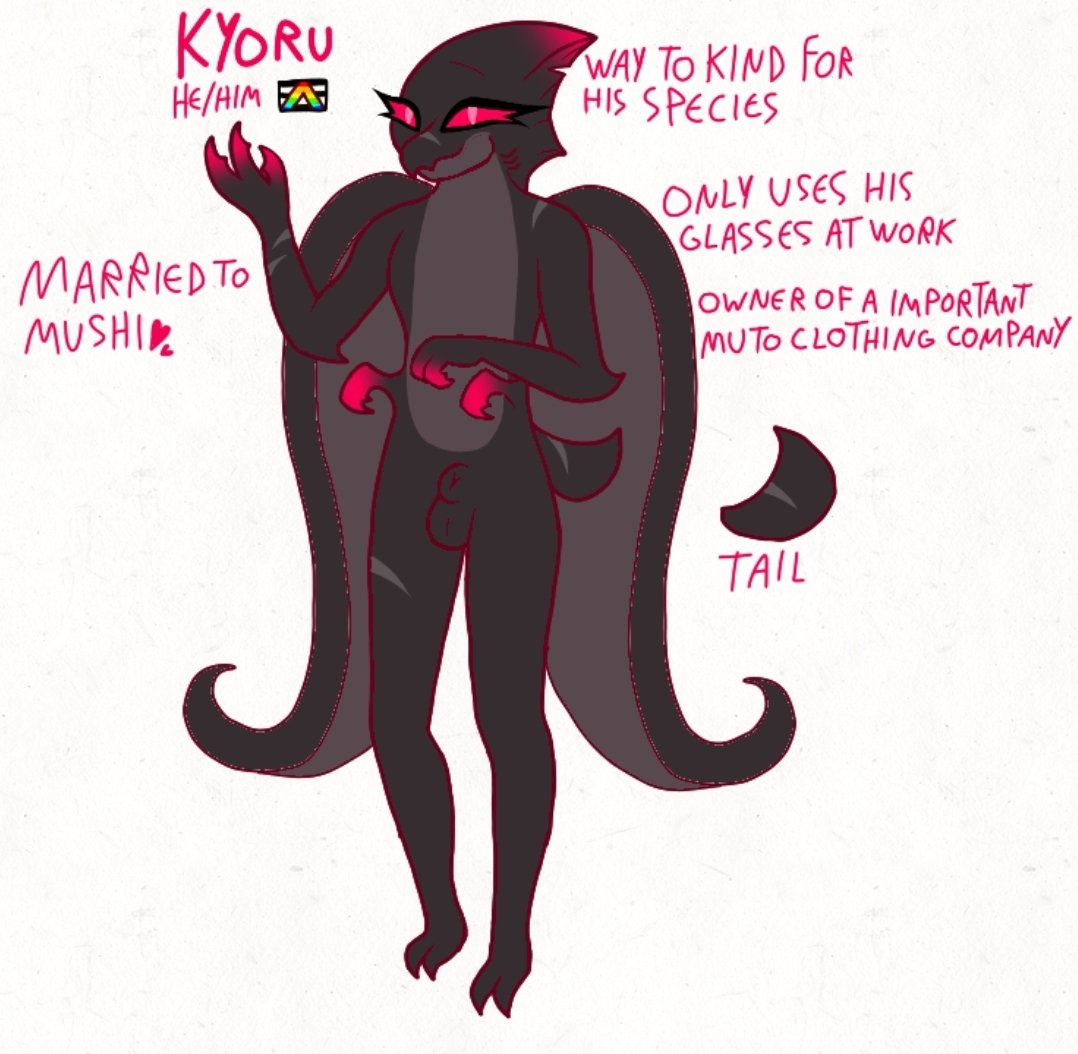 X-outgrow-X様 Muto prime and her husband au design :3 #Godzilla #GodzillaXKong