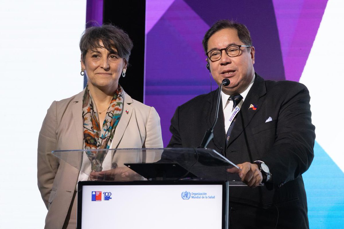 🌎Ministra de Salud <a href="/ximenaguilera/">Ximena Aguilera</a> firma compromiso de cooperación internacional y así culmina la 6a Cumbre Global Ministerial de Seguridad del Paciente, que contó con la presencia de más de 40 delegaciones de todo el mundo. Además, se anunció al anfitrion del SUMMIT 2025, que se