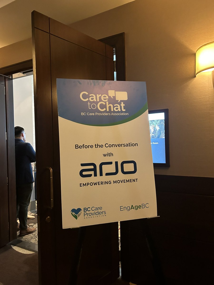 BCCareProviders's tweet photo. Thank you Arjo for sponsoring Before the Conversation! We’re excited for our final #CaretoChat of season 11 this afternoon on transitions in care. https://t.co/Cdz9QCqr94