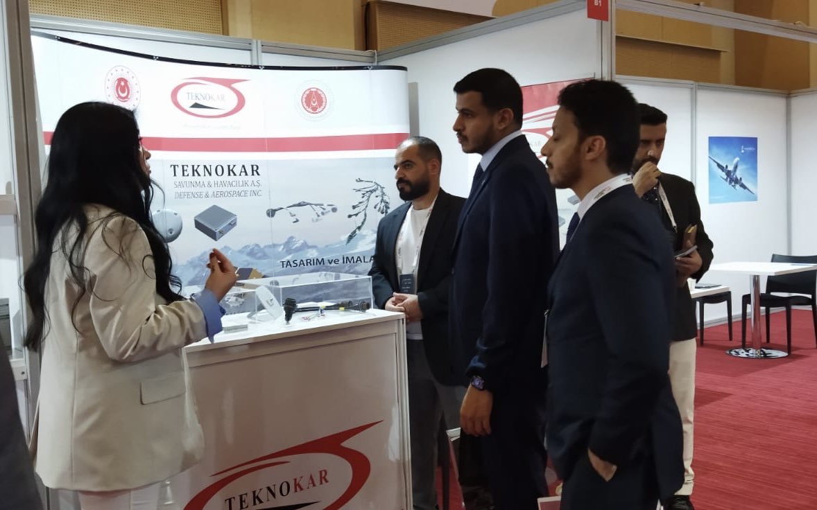 TeknokarS's tweet photo. #ICDDA Fuarı’nın ikinci gününde standımızı ziyaret eden değerli misafirlerimize teşekkür ederiz.
We would like to thank our valued guests, visited our stand, on the second day of the ICDDA.
#Teknokar #SavunmanınGüvenBağı #SavunmaSanayii https://t.co/UP5fiAGIyo