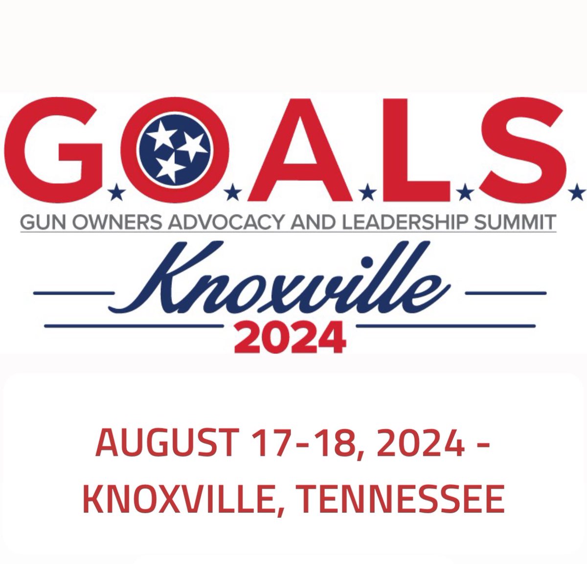 Register NOW!!! goals.gunowners.org @GunOwners @2AKailey @erichmpratt