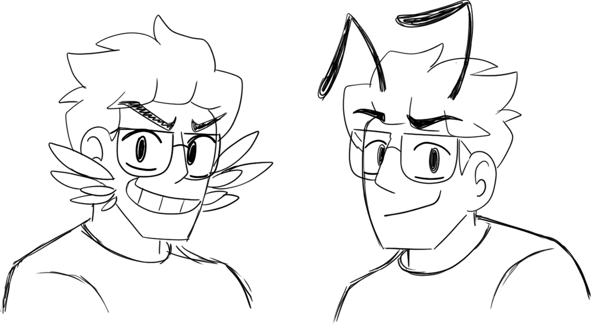 rebecadavid's tweet photo. it's the guys, it's the dudes, and heck I'LL SAY IT: it's the fellas

they're stuck inside my webcomic like sims inside a pool with no ladder @SmallAnt @PointCrow #smallantfanart #pointcrowfanart https://t.co/1jTHnJ0hds