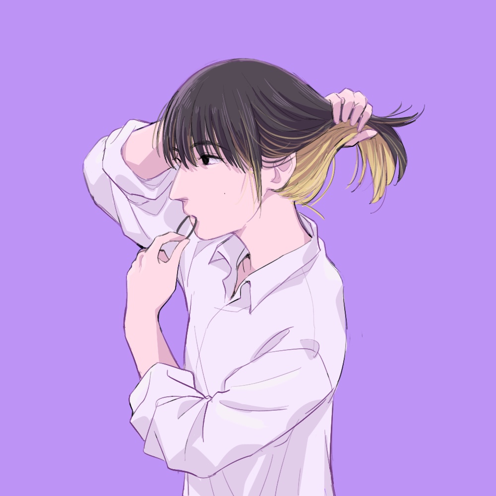 「インナーカラー 」|アイスさん🍦◢มัมหมีพี่โฮโนะ🧸กับน้องริโกะ🐶のイラスト