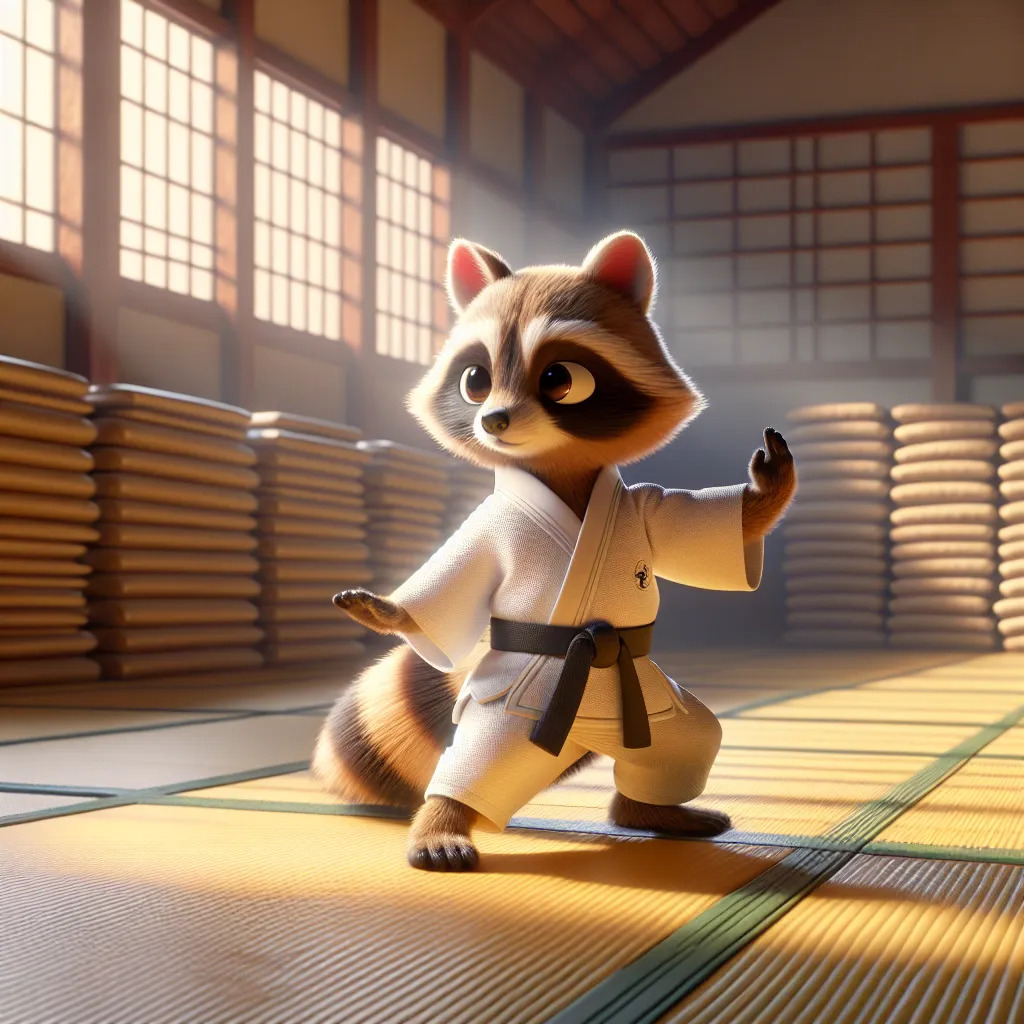 ReFox_23's tweet photo. Title: "Hello-Raccoon and AI. Karate Fighter". 
Price: 0.02 BNB (opBNB).
AI Art Generator
1/1
Link:
https://t.co/RnXlxcw6Iu

#ReFox #AI #NFT #NFTNYC2024 #raccoon $NFP #NFPrompt https://t.co/OePM8aGiIf