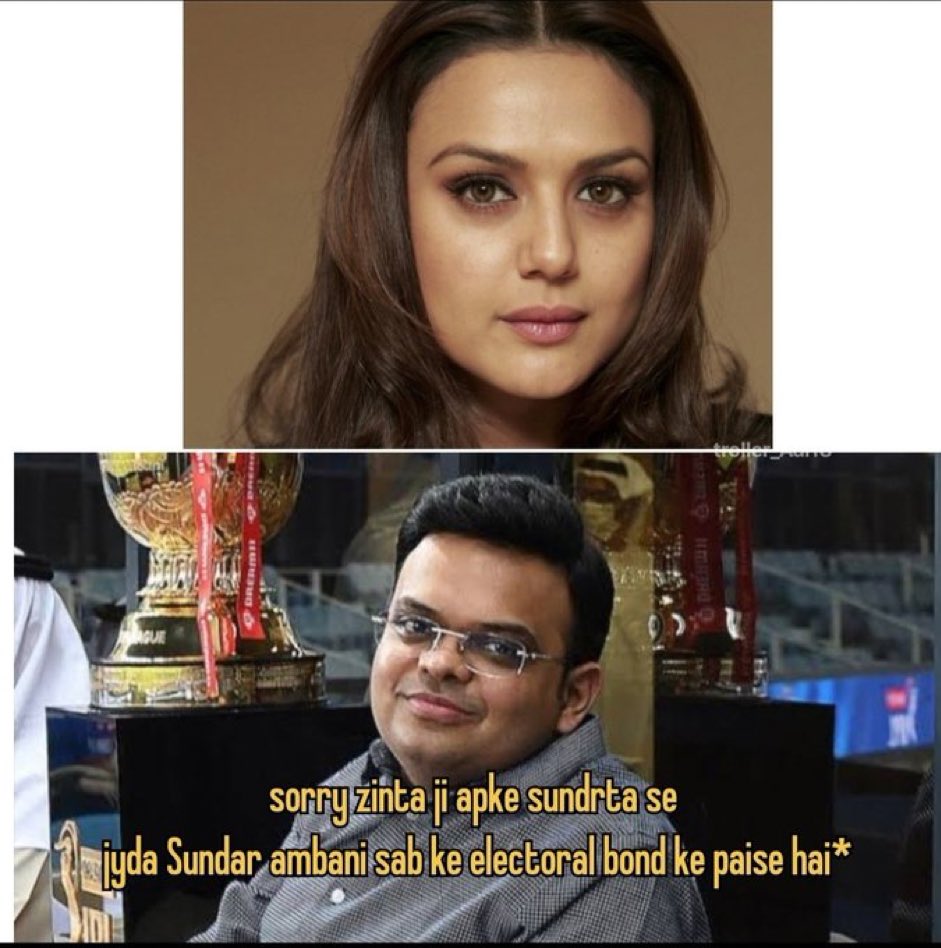 Jay shah betrayed zinta #PBKSvMI