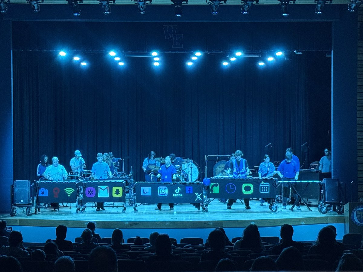 Good luck to the Warren East Percussion Ensemble as they compete today in the @WGItweets World Championships!