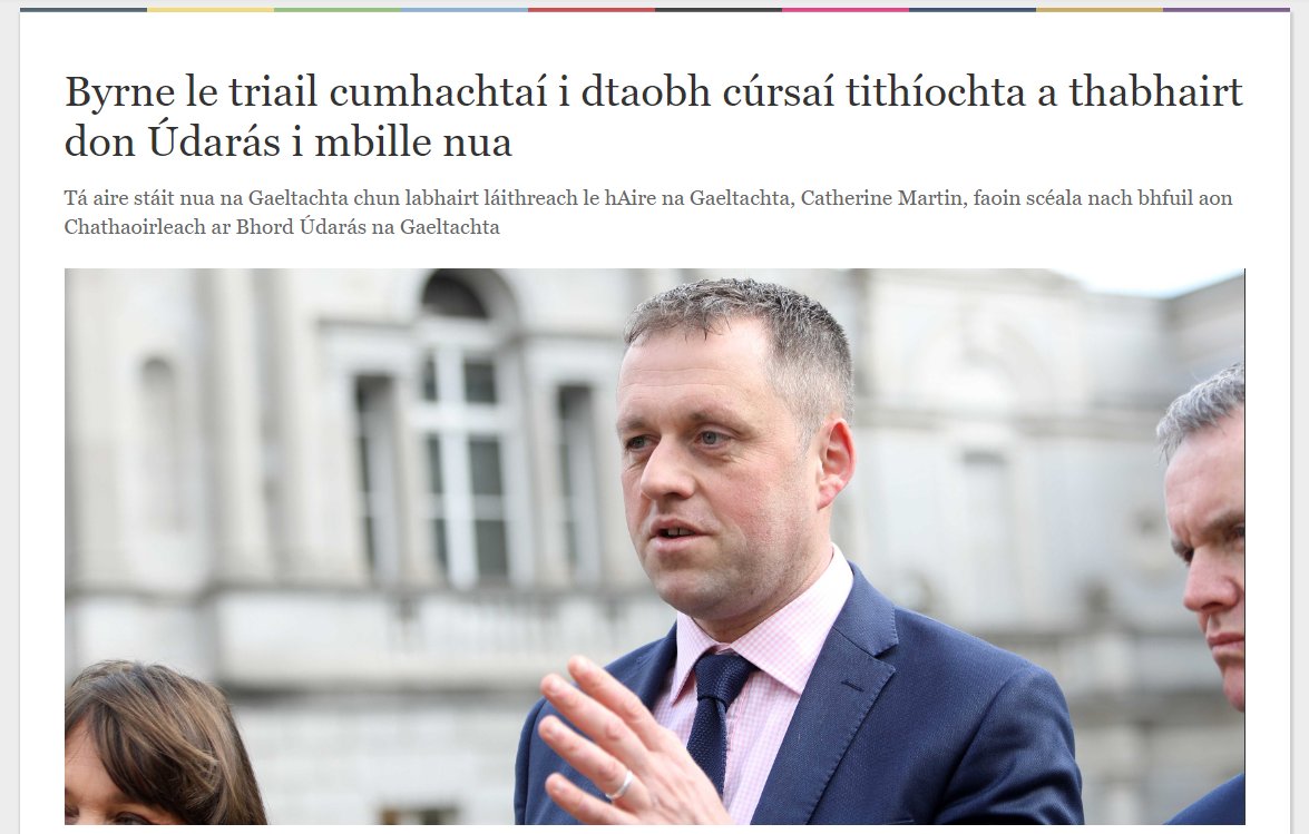 Is maith a fheiceáil go bhfuil an tAire Stáit @ThomasByrneTD ag éisteacht ar cheist na tithíochta agus é ráite aige go mbeidh cumhachtaí breise tugtha do @UdarasnaG sa bhille nua. Tá cruinniú práinneach lorgtha againn le hiomlán ár gcuid éileamh a phlé.