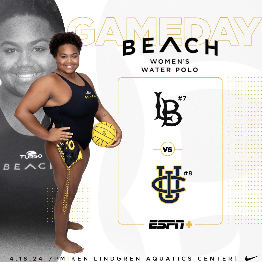 Come out to the Ken Lindgren Aquatics Center one last time as the Beach take on #8 ranked UC Irvine at 7pm! Make sure to come for our pizza giveaway and postgame senior night ceremony! 🍕 #GoBeach