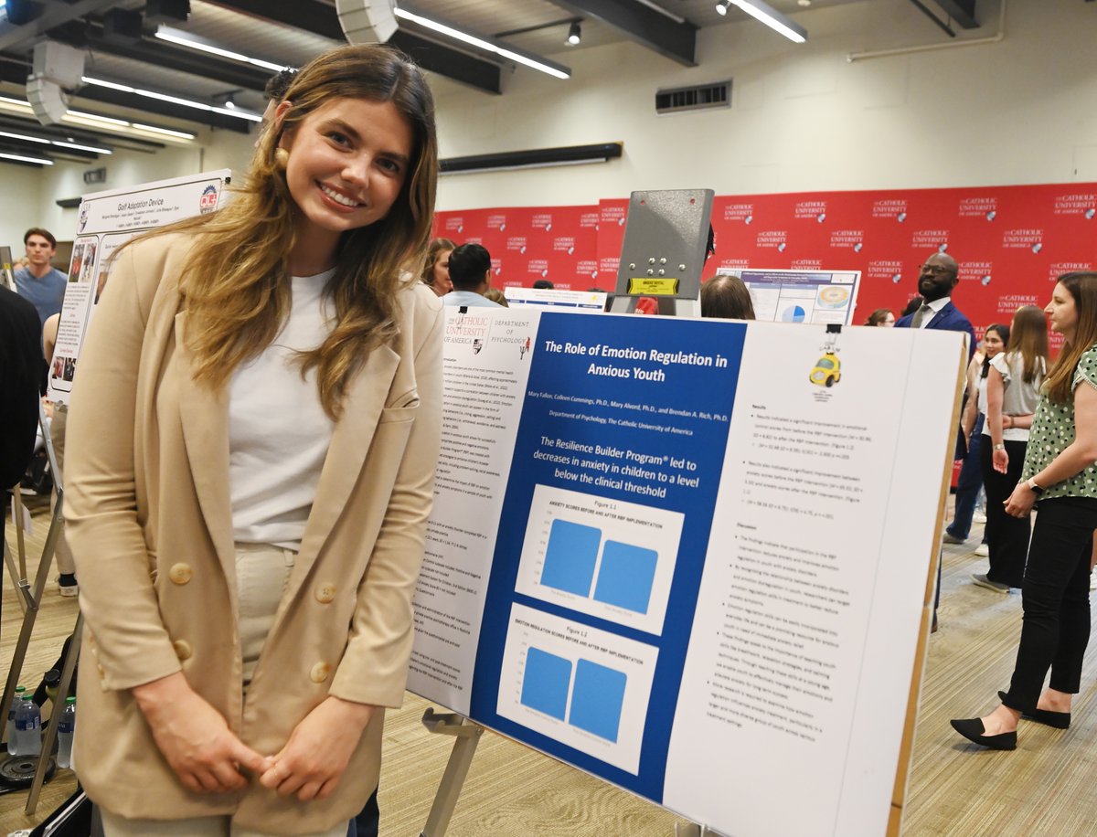 CatholicUniv's tweet photo. Here's a recap of University Research Day for you! 📸 🔬 🔎

Hundreds of Cardinal community members explored a range of oral &amp; poster presentations by students, faculty, &amp; staff &amp; learned about campus research and innovation.

Full recap story here: https://t.co/4Pf12KNY9t https://t.co/TXxy9SNLyj