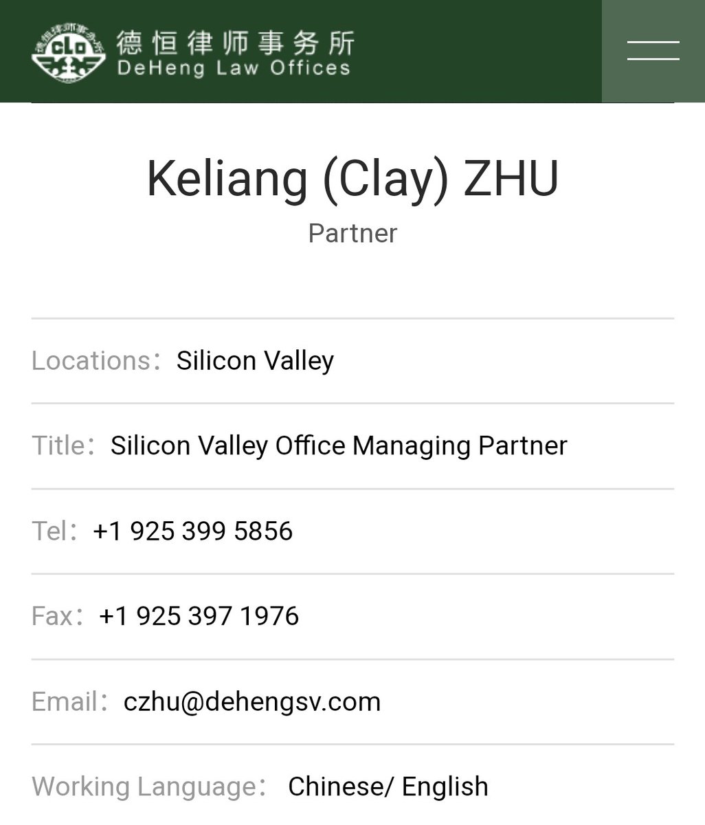 Tomorrow the 11th Circuit Court in FL will hear arguments in a lawsuit challenging SB264, a Florida law banning citizena of 7 evil nations from buying land nearby military bases. The lawyer for Chinese is Keliang Zhu, who is the partner of a law firm in Beijing under CCP control.