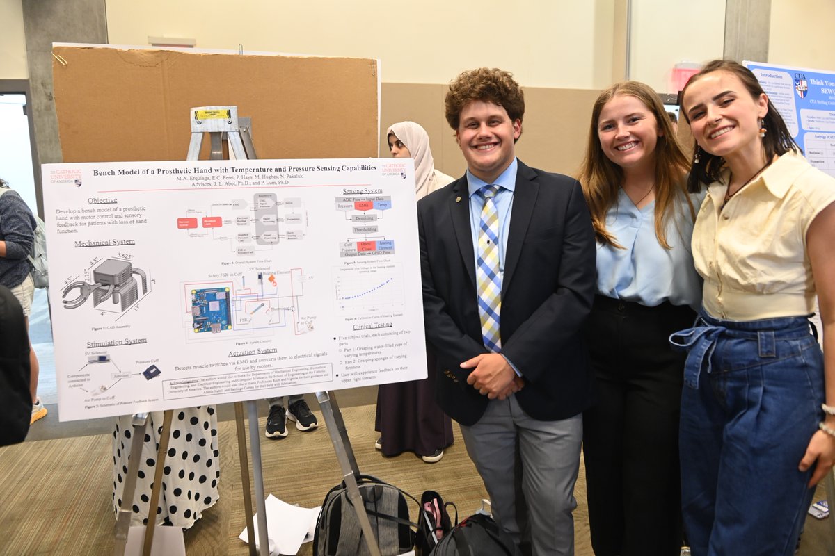 CatholicUniv's tweet photo. Here's a recap of University Research Day for you! 📸 🔬 🔎

Hundreds of Cardinal community members explored a range of oral &amp; poster presentations by students, faculty, &amp; staff &amp; learned about campus research and innovation.

Full recap story here: https://t.co/4Pf12KNY9t https://t.co/TXxy9SNLyj