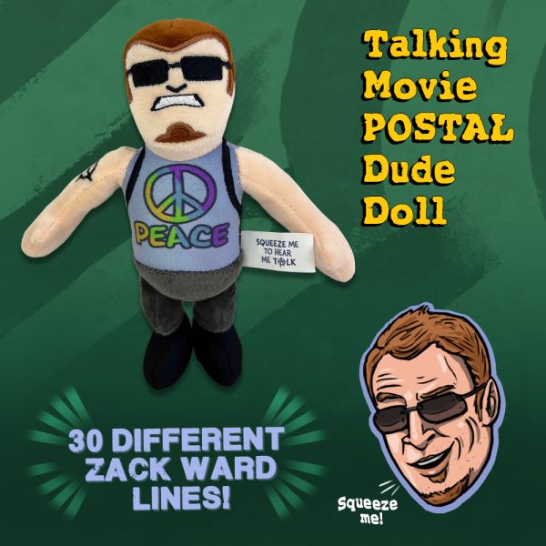 If you don't know the difference between a duck, at least you'll let the POSTAL Movie Doll tell you all about it. Voiced by none other than @TotalZackWard! runningwithscissors.com/product/talkin…