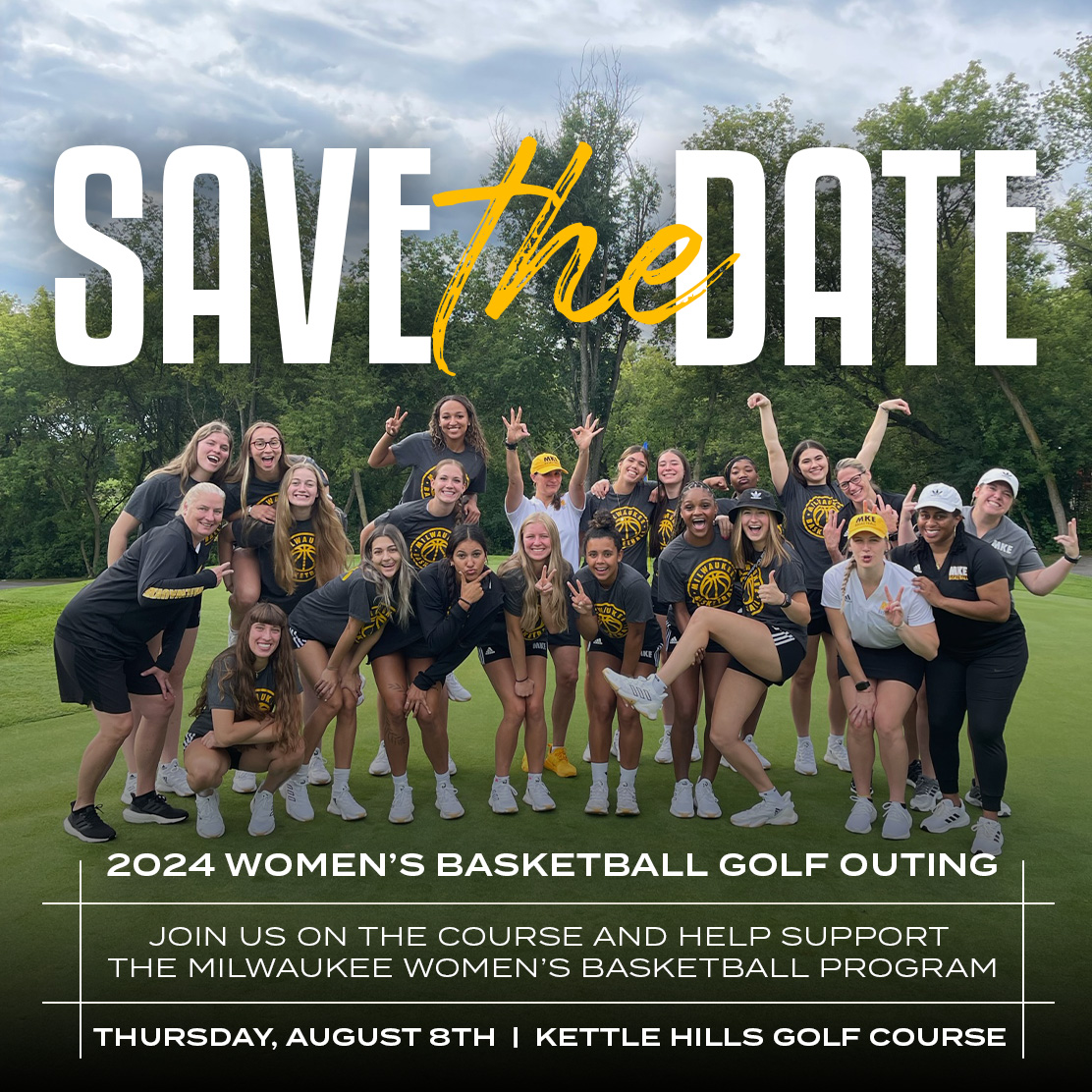 𝗠𝗮𝗿𝗸 𝗬𝗼𝘂𝗿 𝗖𝗮𝗹𝗲𝗻𝗱𝗮𝗿𝘀! 📅 The 2024 Women's Basketball Golf Outing is Thursday, August 8! 🏌️‍♀️ We'll have more information about registration, hole sponsorship and more in the coming weeks! #ForTheMKE