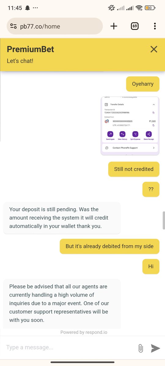 itsharry_11's tweet photo. What a service @PremiumBet77  and what a support 👎🏻guys be aware. https://t.co/dvfChO7tqP