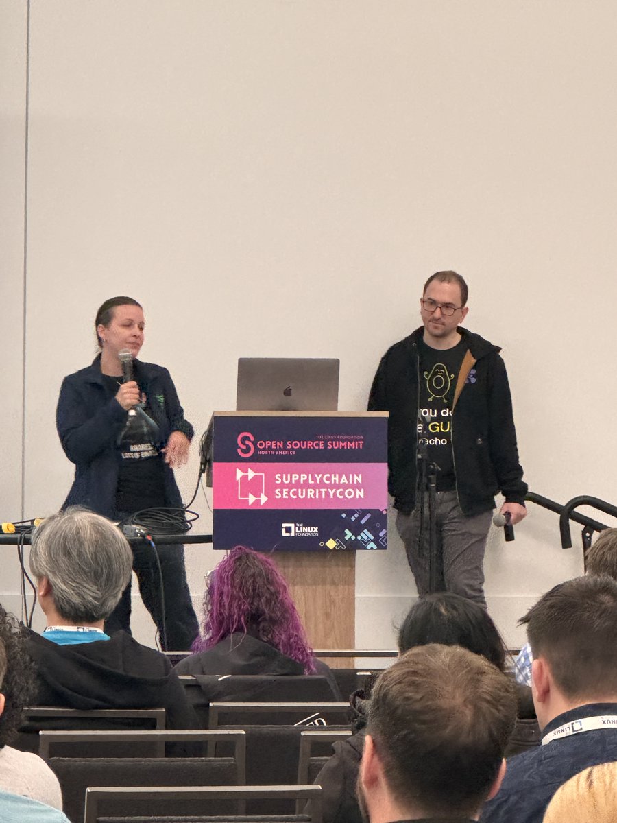 'As a developer, it's my responsibility to write code that's SECURE.' Melissa & Michael discuss how you can leverage open source tools and best practices such as GUAC, SLSA, S2C2F, OpenSSF Scorecard, & others to make more informed decisions about the software you adopt. #OSSummit