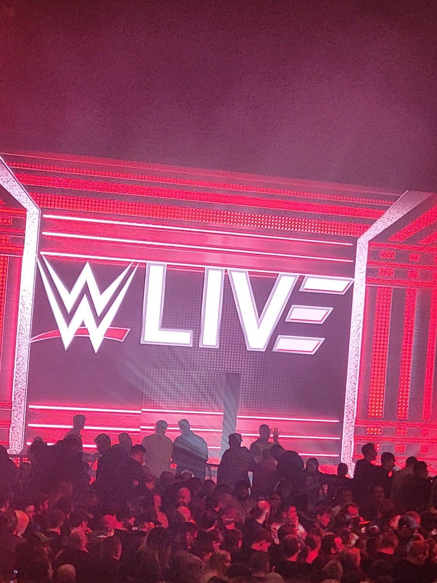 Kane012387's tweet photo. Let's goooooooo @WWE #wwecardiff #wwe #wwelive https://t.co/NuDAcckTfS