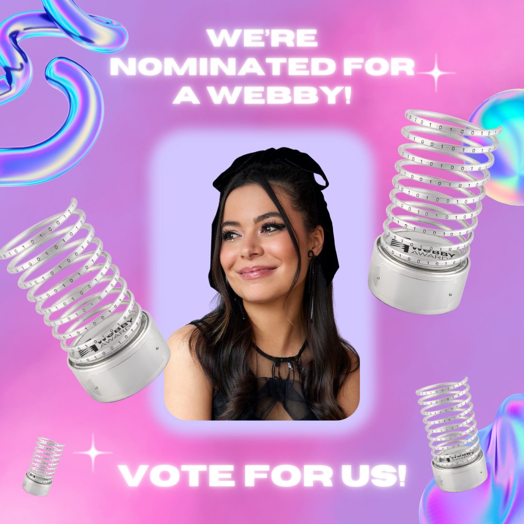 FINAL HOURS TO VOTE! Help us win the “Oscars of the Internet!” Cast your vote for the People's Choice Webbys 👉 wbby.co/40230N We're so honored to be recognized in the 'Science & Education' category!!! #Webbys