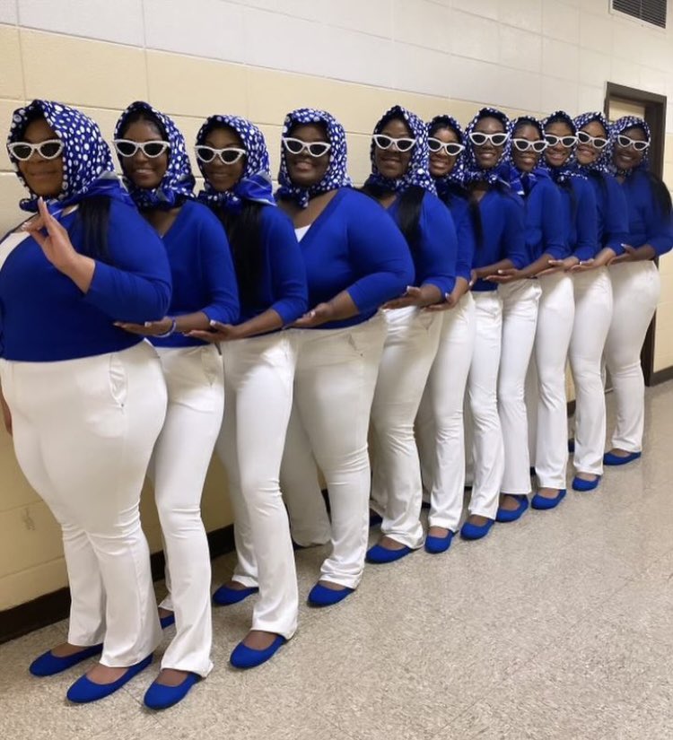 #ICYMI - Congratulations to the Spring 2024 initiates of the Zeta chapter of Zeta Phi Beta Sorority, Inc. at Alcorn State University! 

💙🤍💙🤍 

#zetaphibeta #zetaphibetasorority #zetachapterzetas #asubraves #alcornstateuniversity #hbcugreeks #hbcuprobates #hbculove #hbcuproud