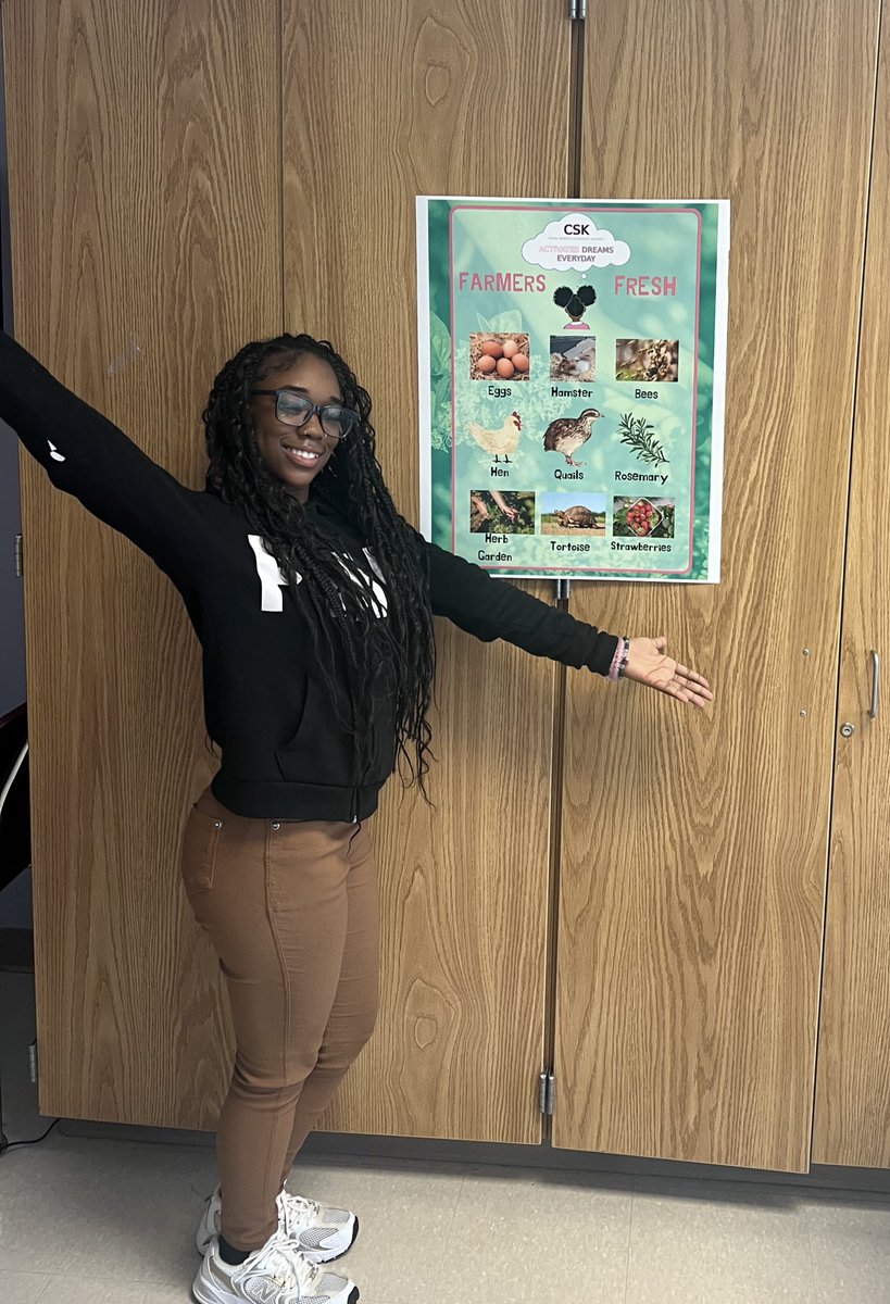 Good luck to our @aps_cskywla scholar Tiffany as she gets ready to compete in 2nd round of the graphic arts competition at CTI State Spring Conference. #TogetherCSK