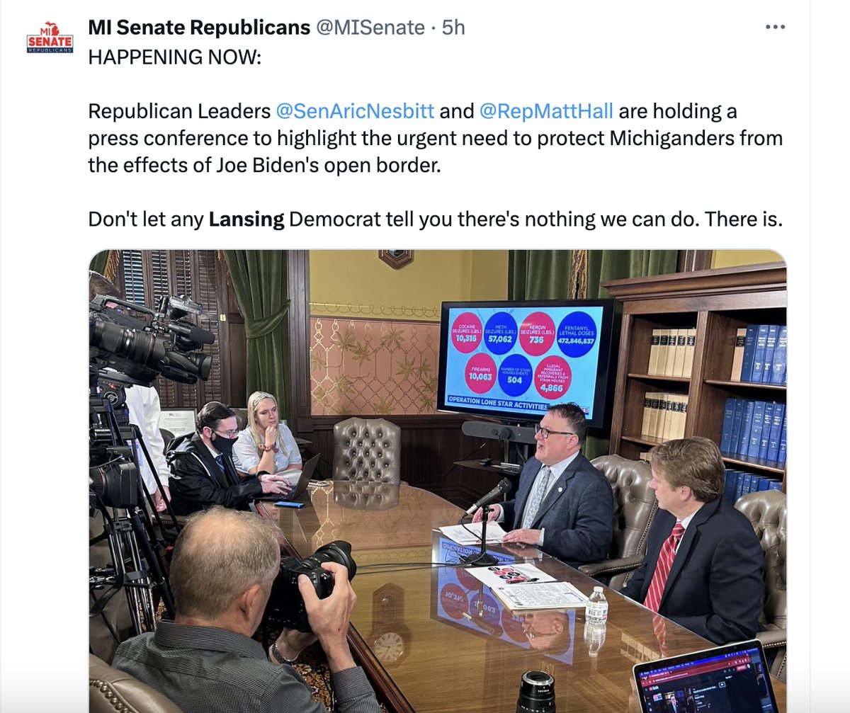 Immigrants are welcome in Michigan. Come to Ypsi. We can work together to make a damn fine community for each other. That's exactly what these fools are afraid of. Let's really show them something scary!