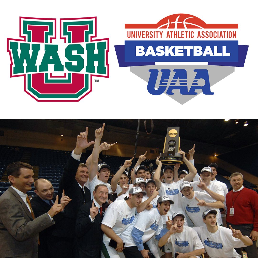 UAA History: 2008 Washington University Men's Basketball. Troy Ruths, Most Outstanding Player of the NCAA tournament and the D3hoops.com National Player of the Year, scored 33 points to lead WashU past Amherst, 90-68, for the school's first men's title in any sport.