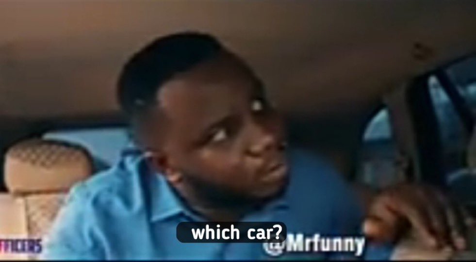 Me: Driver why are you crying? Driver: The car has refused to stop😥 Me: