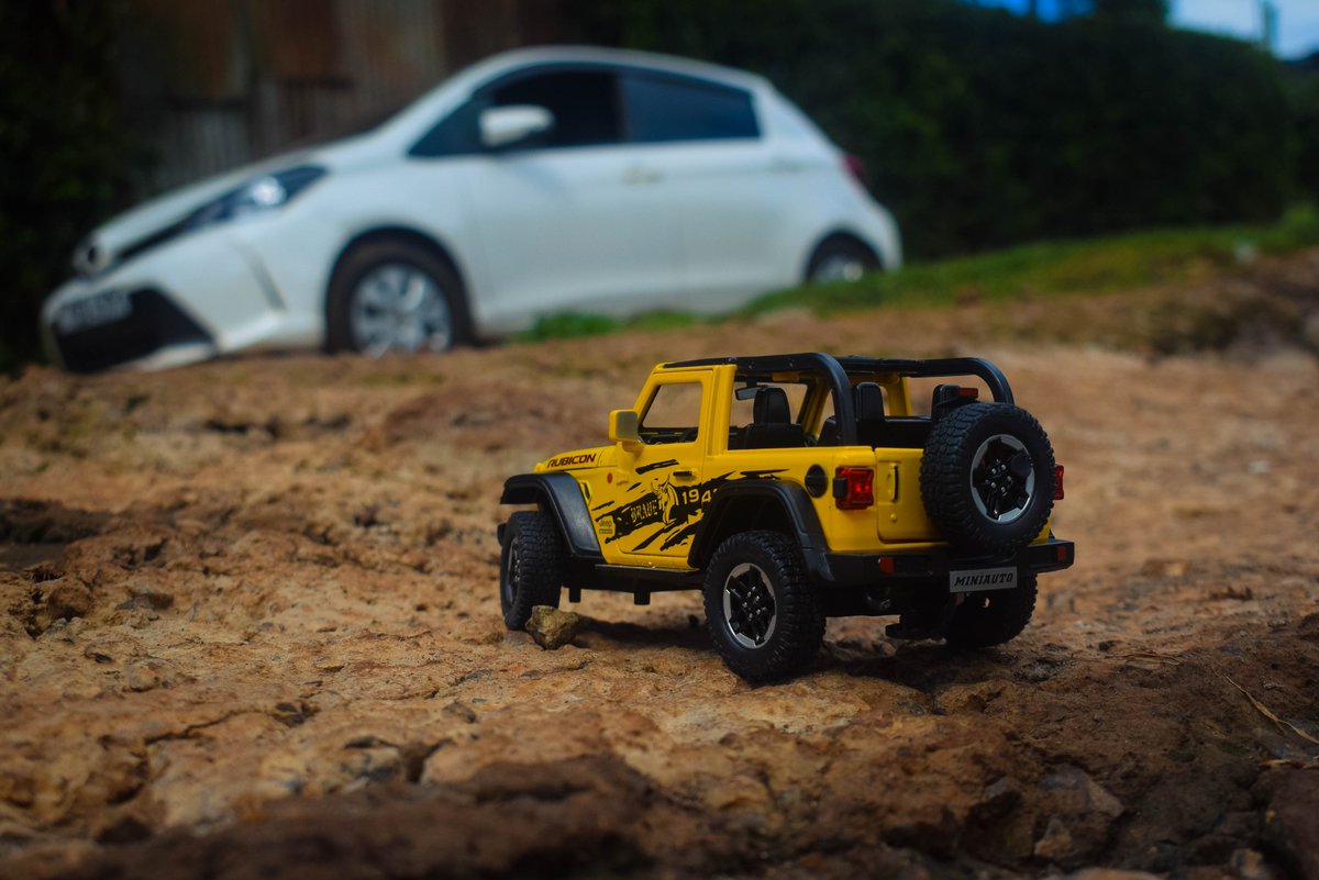 Jeep Rubicon Diecast
Metallic
Interactive Design
Battery Powered
Scale 1:24

Ksh, 5000