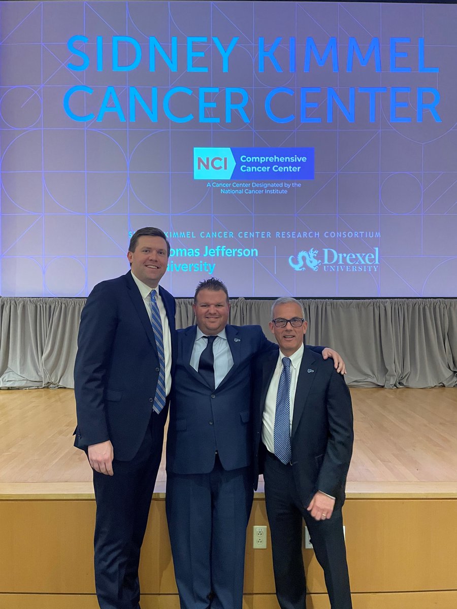 Today #AACImember @KimmelCancerCtr announced that it has earned 'Comprehensive' Cancer Center designation, the highest recognition awarded by @theNCI, placing it among only 57 cancer centers nationwide with this distinction. Congratulations!