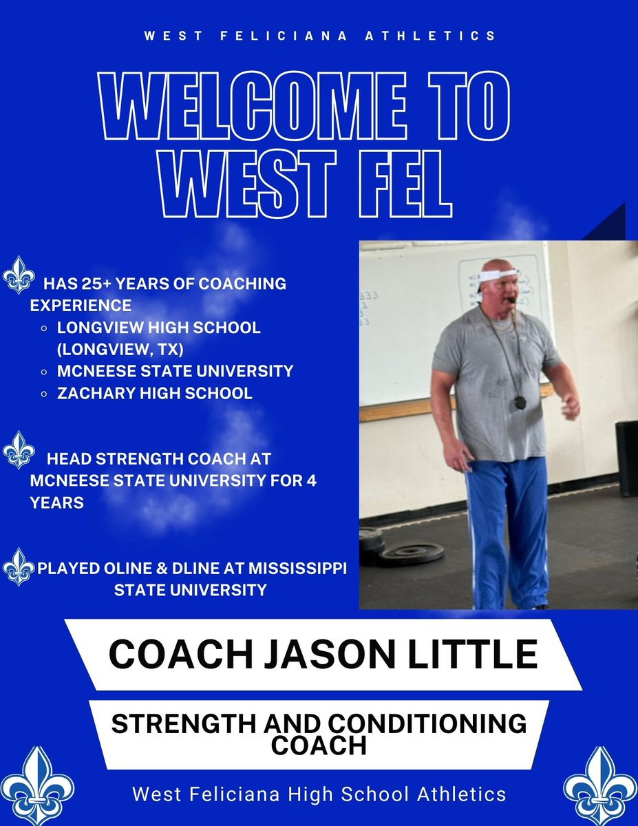 West Feliciana Football tweet media